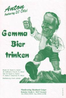 Gemma Bier trinken 