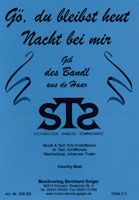 Gö, du bleibst heut Nacht bei mir 