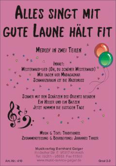 Alles singt mit gute Laune hält fit 