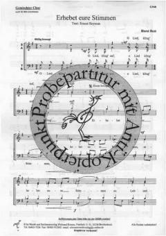 Erhebet eure Stimmen 