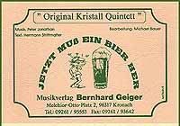 Jetzt muss ein Bier her 