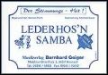 Lederhos'n Samba 