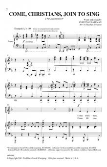 Come, Christians, Join To Sing 