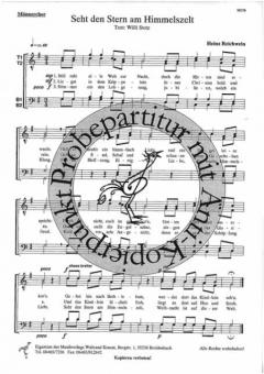 Seht den Stern am Himmelszelt 