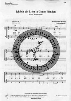 Ich bin ein Licht in Gottes Händen 