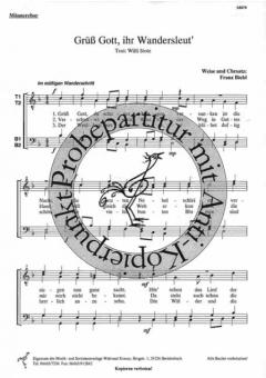 Grüss Gott, ihr Wandersleut 