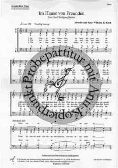 Im Hause von Freunden 