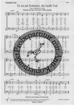 Es ist ein Schnitter, der heisst Tod 