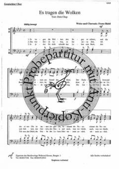Es tragen die Wolken 