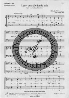 Lasst uns alle lustig sein 