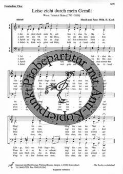 Leise zieht durch mein Gemüt 