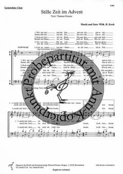 Stille Zeit, im Advent 