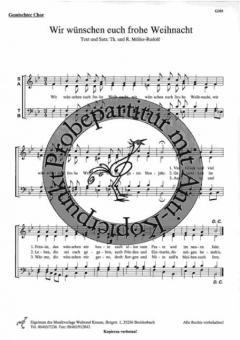 Wir wünschen euch frohe Weihnacht 