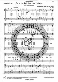 Brot, du Zeichen des Lebens 