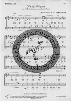Gib uns Frieden 