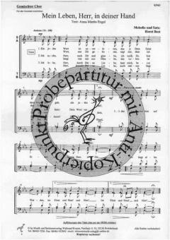 Mein Leben, Herr, in deiner Hand 