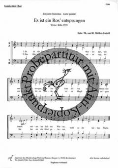 Es ist ein Ros entsprungen 