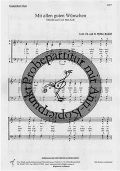 Mit allen guten Wünschen 