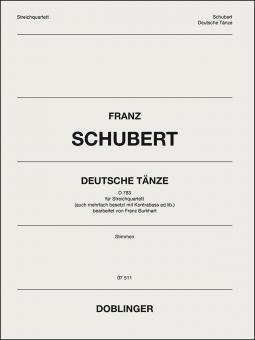 Deutsche Tänze D 783 für Streicher 