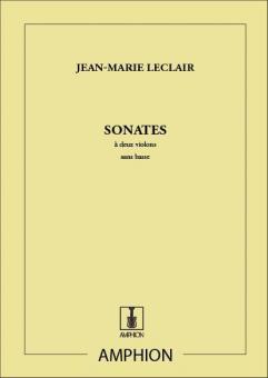 Sonates 2 Violons 