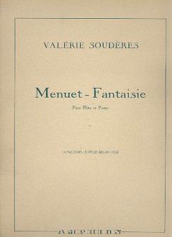 Souderes Menuet-Fantaisie Fl / Piano 