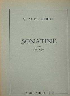 Sonatine 2 Violons 
