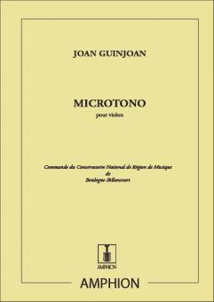 Microtono Violon Seul 