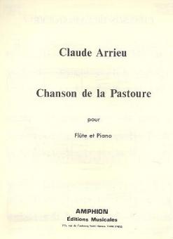 Chanson de La Pastoure Flute / Piano 