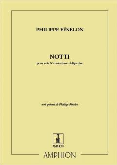 Notti Voix / Contrebasse 