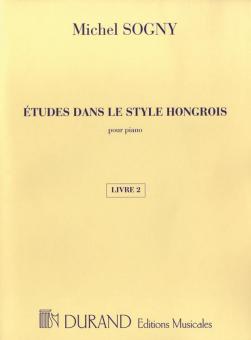 Etudes Dans Le Style Hongrois - Livre 2 