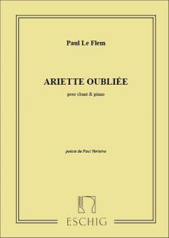 Flem Ariette Oubliee 