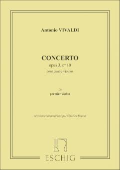 Concerto op. 3 No. 10 4 VL 
