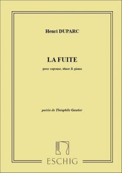 La Fuite. Duo pour Soprano, Tenor et Piano 