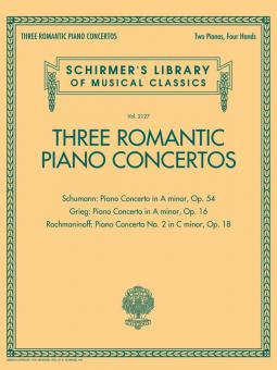 3 Romantic Piano Concertos 