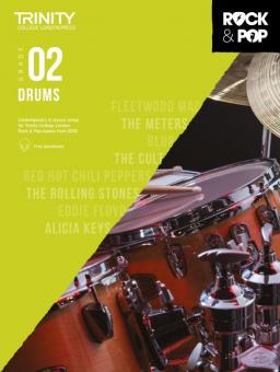 Trinity College London Rock & Pop 2018 Drums Grade 2 