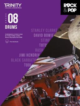 Trinity College London Rock & Pop 2018 Drums Grade 8 