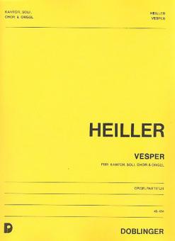 Vesper für Kantor, Soli und Chor 