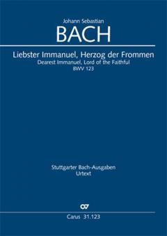 Liebster Immanuel, Herzog der Frommen Standard