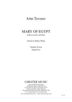 Mary of Egypt (Chamber Version) 