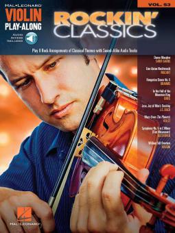 Violin Play-Along Vol. 53: Rockin' Classics 