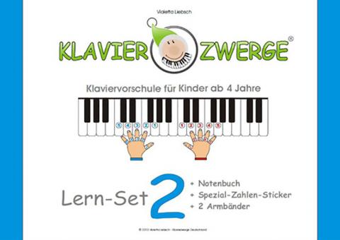 Klavierzwerge Lern-Set 2 - Singen, Spielen, Malen ... 