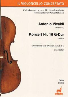 Konzert Nr. 16 G-Dur RV 413 