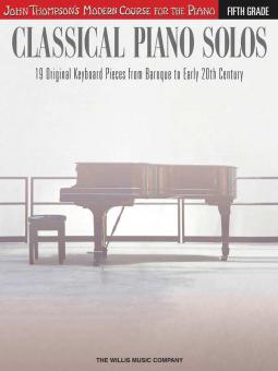 Classical Piano Solos - Fifth Grade 