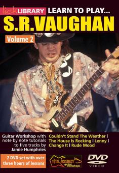 Learn To Play Stevie Ray Vaughan Guitar Technique Vol. 2 