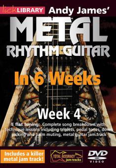 Andy James' Metal Rhythm Guitar in 6 Weeks: Week 4 