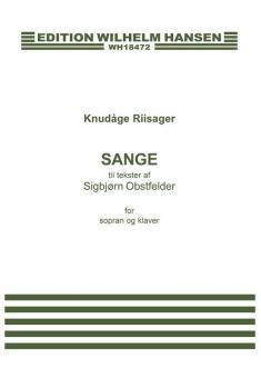 Sange Til Tekster Af Sigbjorn Obstfelder 
