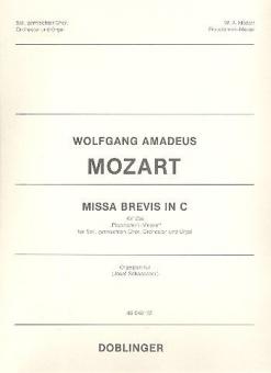 Missa brevis C-Dur KV 258 (Spaur-/ Piccolomini-Messe) 