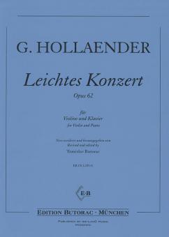 Leichtes Konzert op. 62 