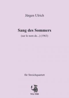 Sang des Sommers 