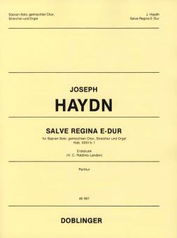 Salve Regina E-Dur Hob. XXIIIb:1 